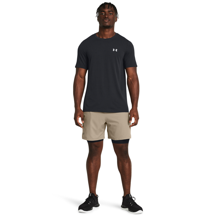 Vanish Woven 2-in-1 Shorts Beige
