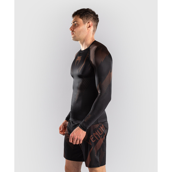 Venum NO-GI 6.0 Pitk&auml;hihainen Rashguard Musta/Ruskea
