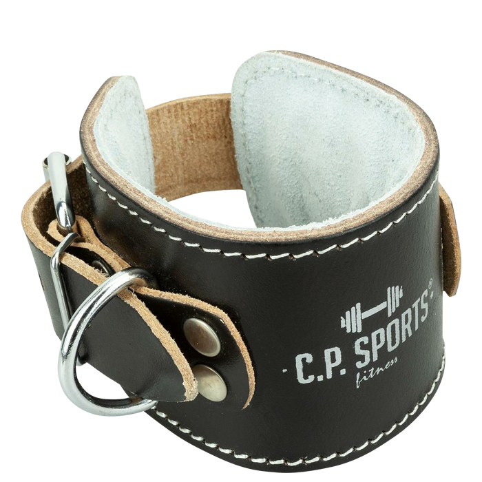 C.P. Sports Ankle Cuff Leather Black