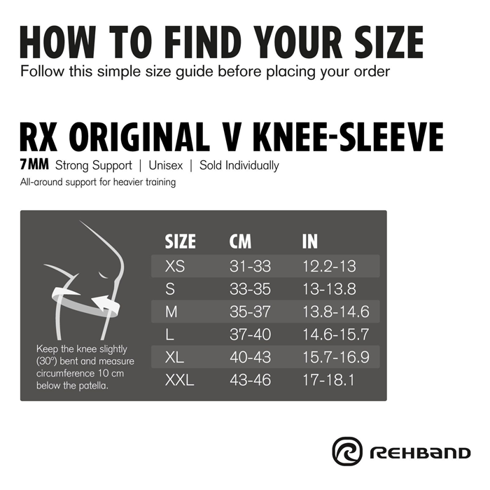 RX Original V Polvituki 7mm Valkoinen