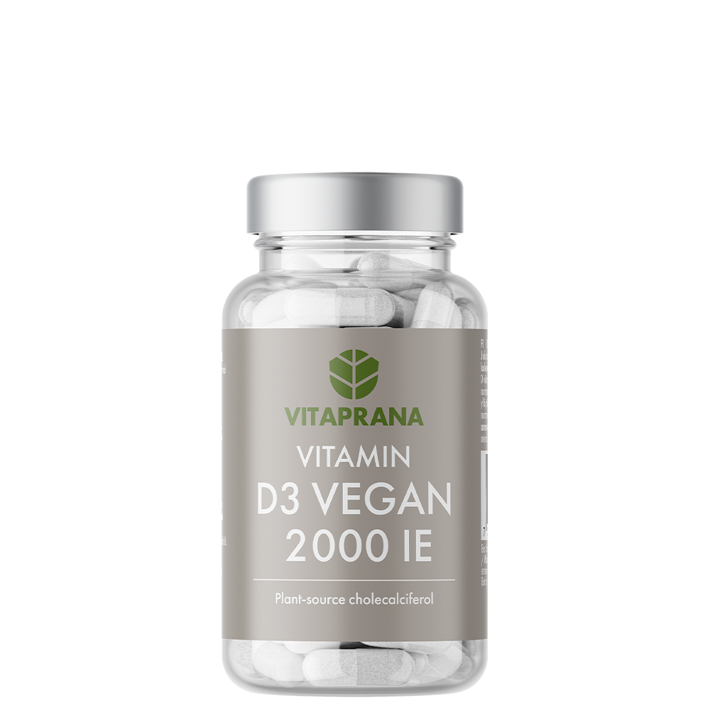 Vitamin D3 Vegaani 2000 IE, 110 kapselia