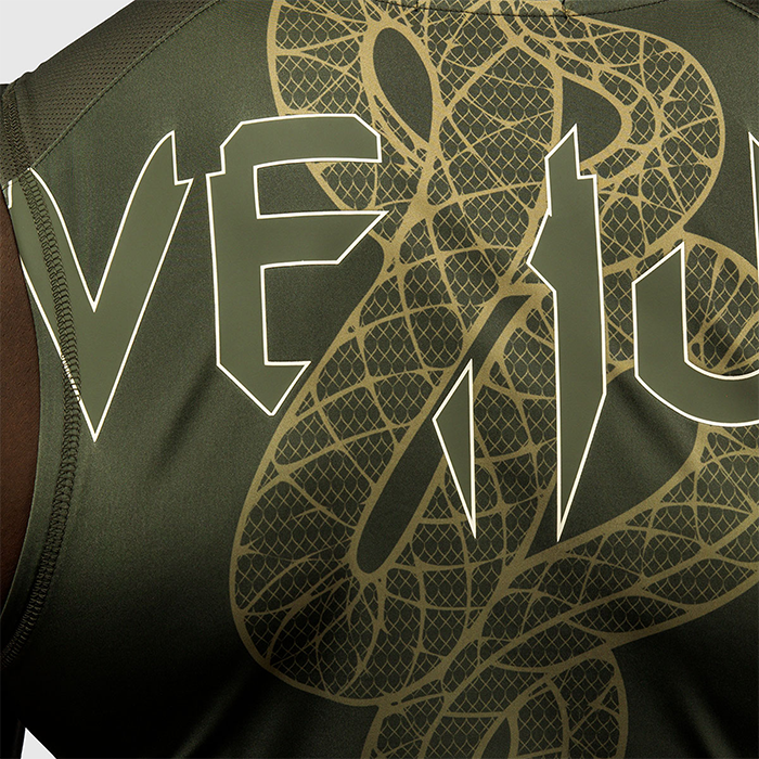 Serpenti Rashguard Hihaton Khaki Pronssi Ivory