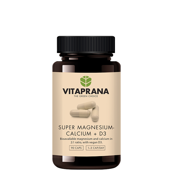 Super Magnesium-Calcium + D3, 90 caps 