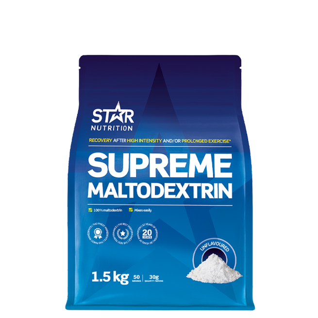 Supreme Maltodextrin Sports urheilujuomajauhe 1,5 kg