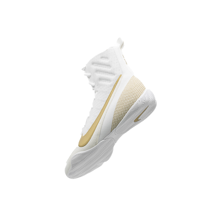 Nike Machomai 3 Nyrkkeilykeng&auml;t Valkoinen Kulta