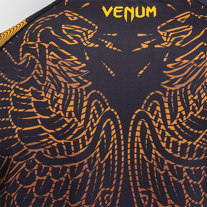 Venum Quetzal Fury Dry Tech T-paita Musta Punainen Oranssi