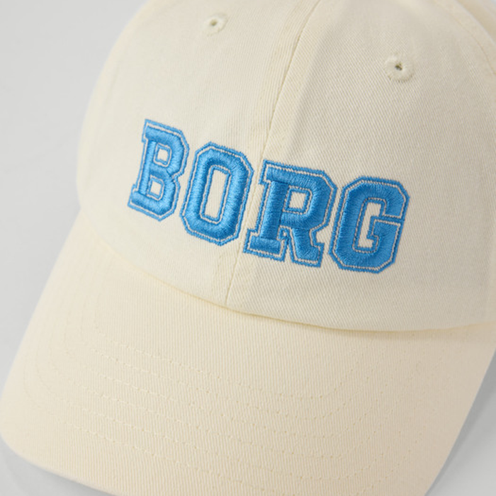 Borg Washed Bold Logo Lippalakki Luonnonvalkoinen