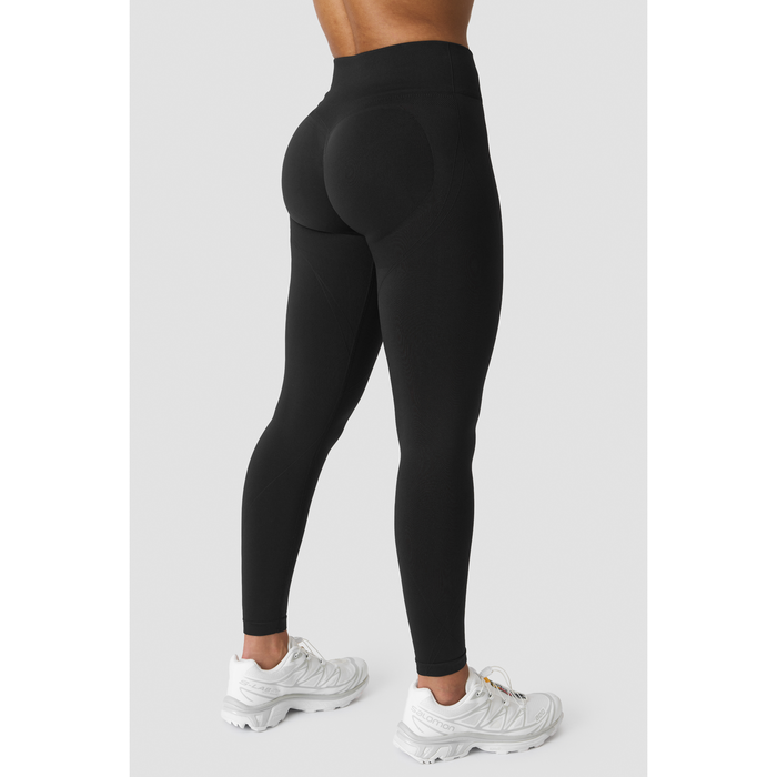 Shape Mid Waist Trikoot Musta