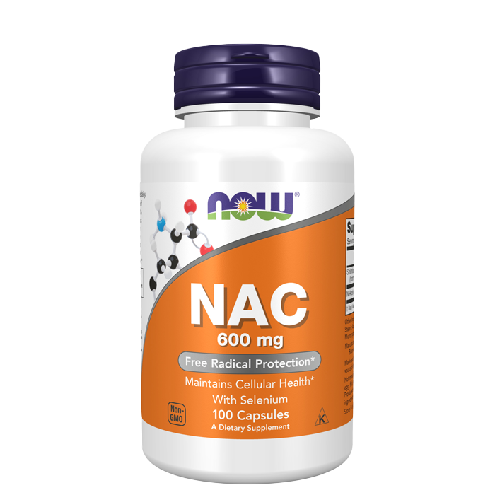 NAC 600 mg 100 kapslar
