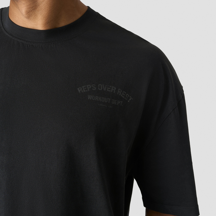 Grit T-paita Print, kivipesty musta
