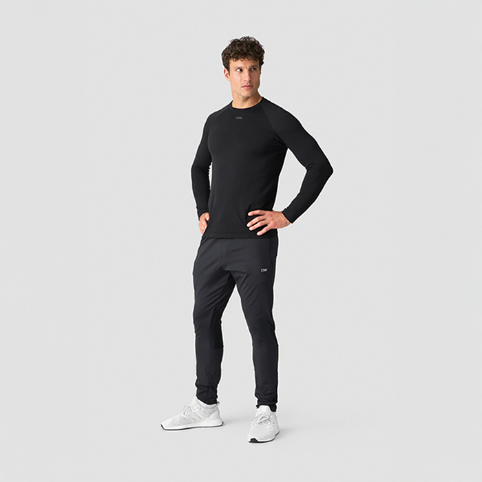 Stride Seamless Pitk&auml;hihainen Musta