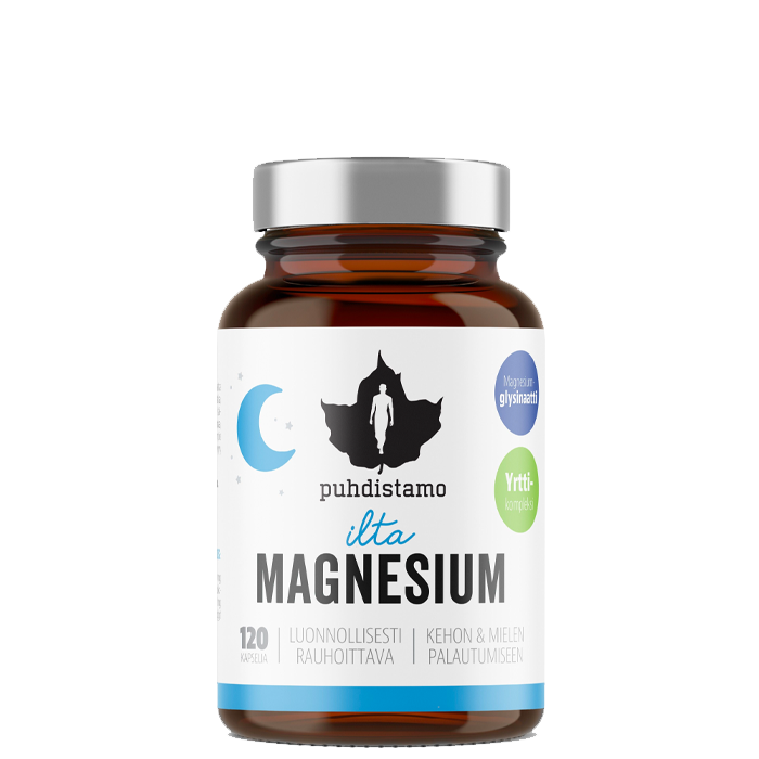 Puhdistamo Evening Magnesium 120 caps