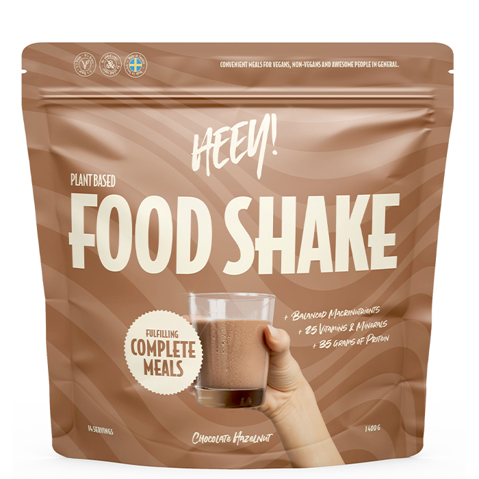 Vegan Food Shake Meal Replacement Hasselpähkinäsuklaa 1400 g
