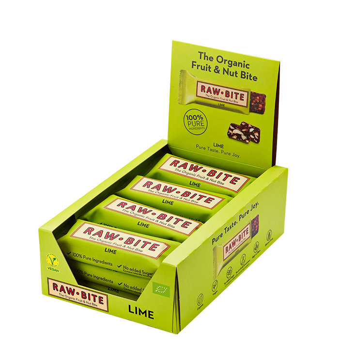 12 x Hedelm&auml;-p&auml;hkin&auml;patukka 50 g spicy_lime