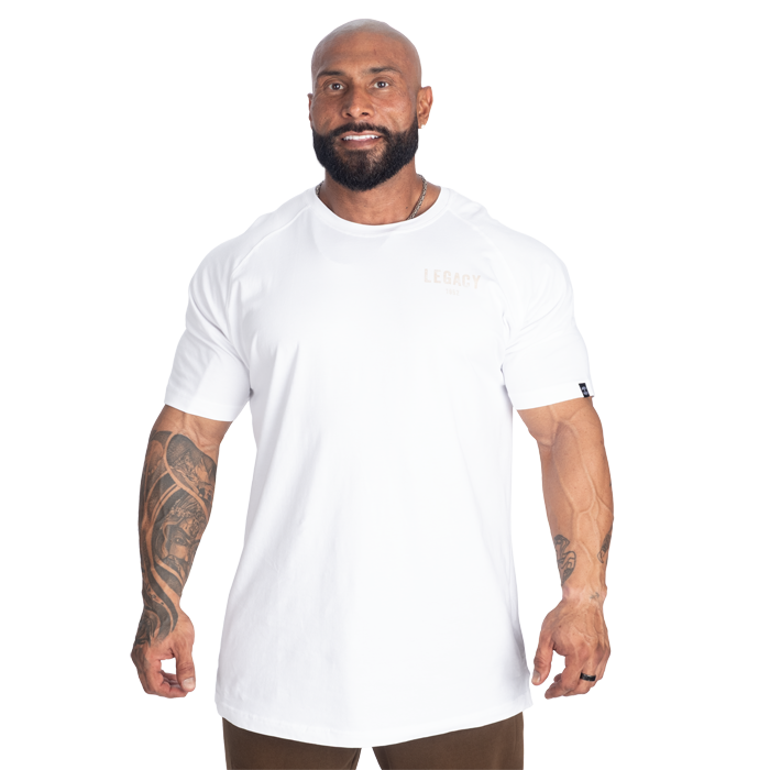 1982 Raglan T‑Paita Valkoinen Beige