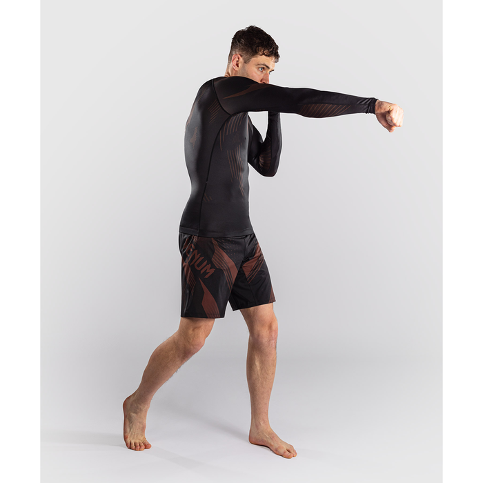 Venum NO-GI 6.0 Pitk&auml;hihainen Rashguard Musta/Ruskea