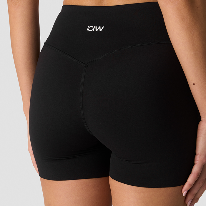 Nimble Midi Shorts Musta