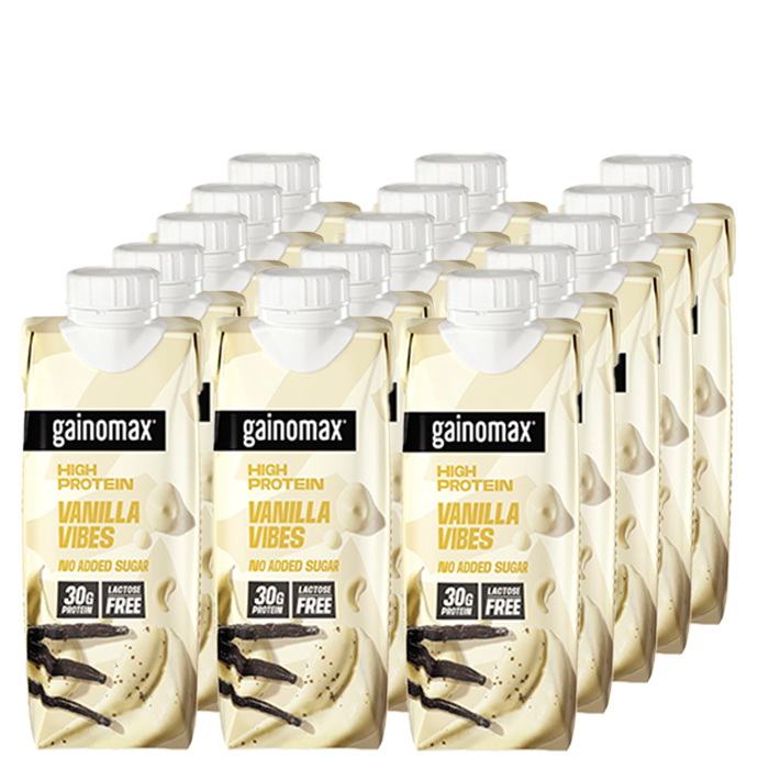 15 x Gainomax High Protein Drink 250 ml vanilj