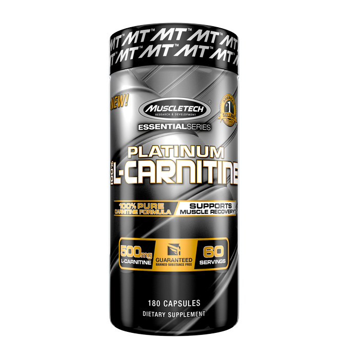 Tilaa 100% Platinum Carnitine, 180 caps
