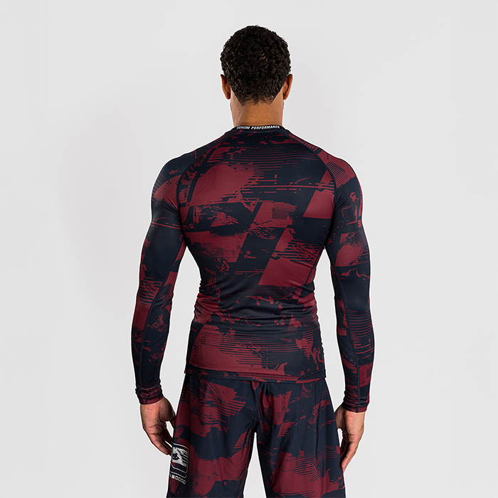 UFC Zenith by Venum Fight Week Rashguard Pitk&auml;hihainen Sininen Punainen Harmaa