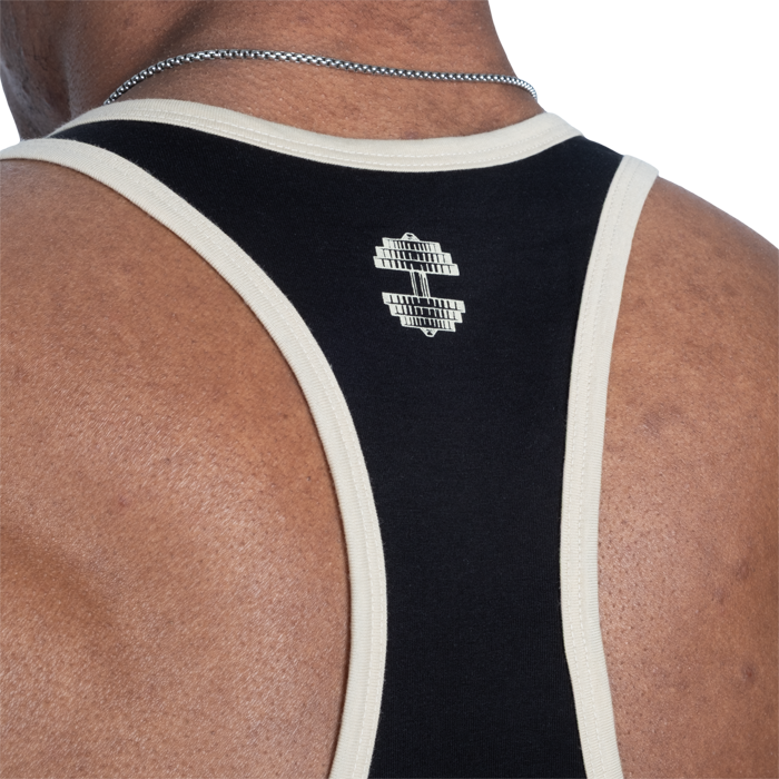 Legacy Essential T‑Back Toppi Musta Beige