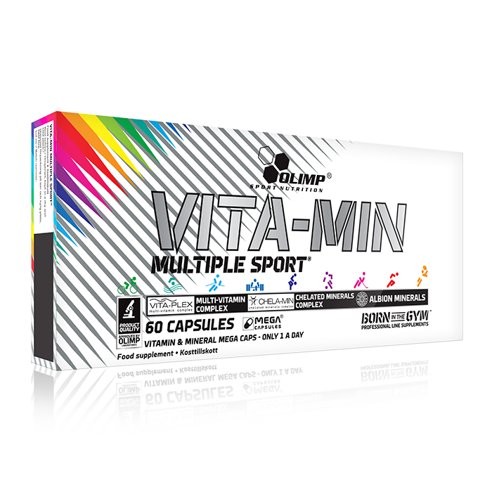 Vita-Min Multiple Sport Multivitamin 60 kapselia