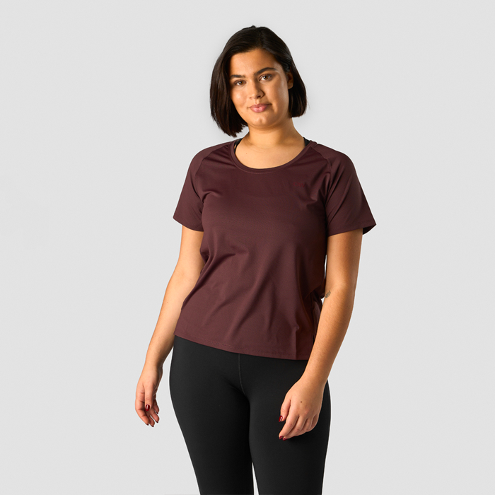 Stride T-shirt, Burgundy