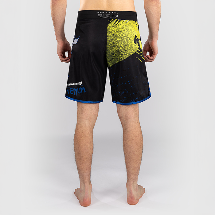 Venum x TEKKEN 8 Fightshortsit King Musta Keltainen
