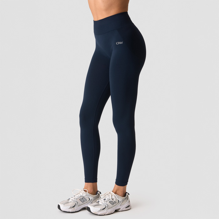 Smooth Seamless Trikoot Tummansininen