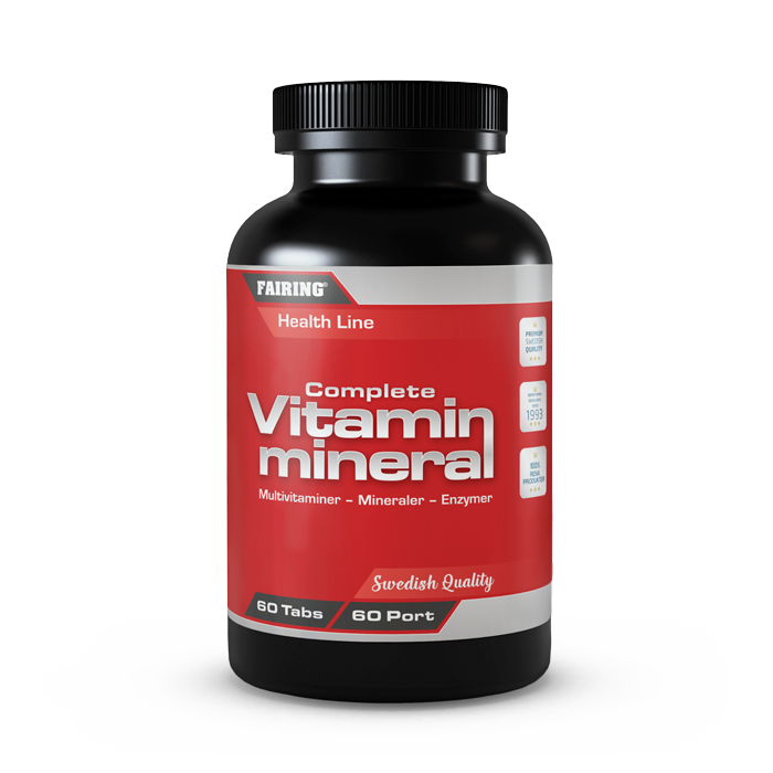 Fairing Complete vitamin & mineral 60 tabs