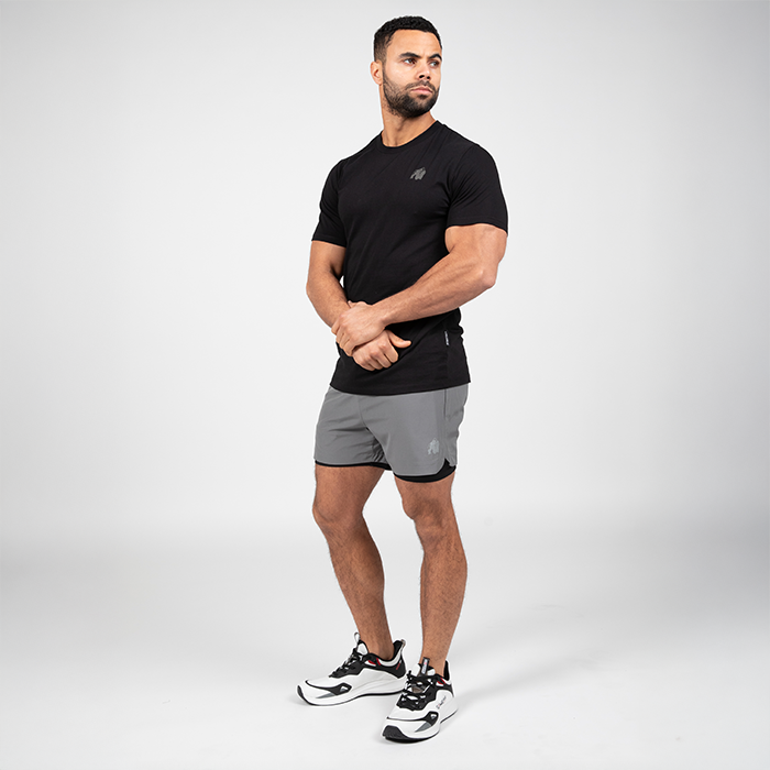 Cortez 2-in-1 Shortsit Harmaa