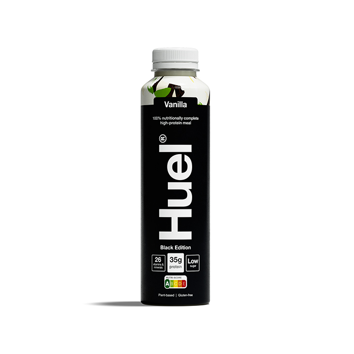 M&aring;ltidsers&auml;ttare Huel Black edition 12x500 ml vanilj