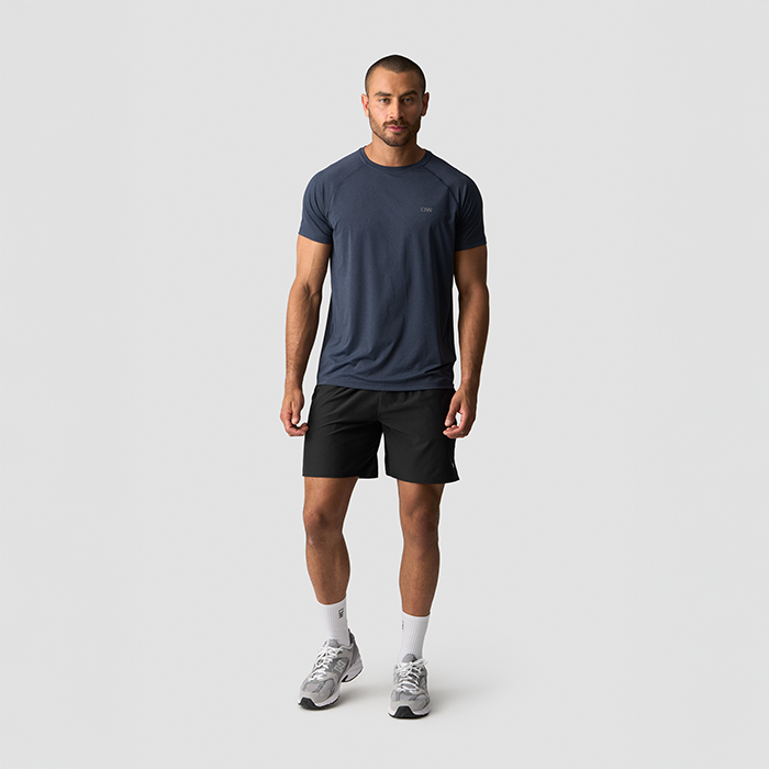 Workout Melange T-paita Sininen