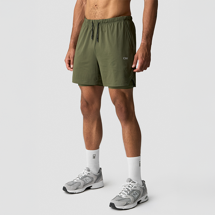 Stride 2-in-1 Shortsit Vihre&auml;