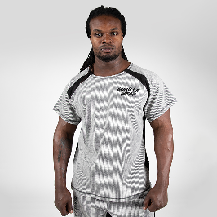Augustine Old School Work Out Top, Grey