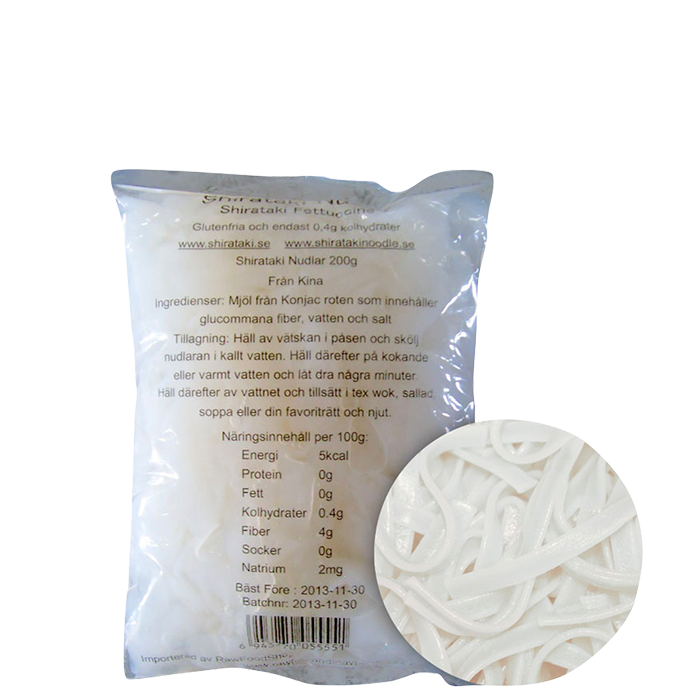 Shirataki Fettucini, 200 grammaa