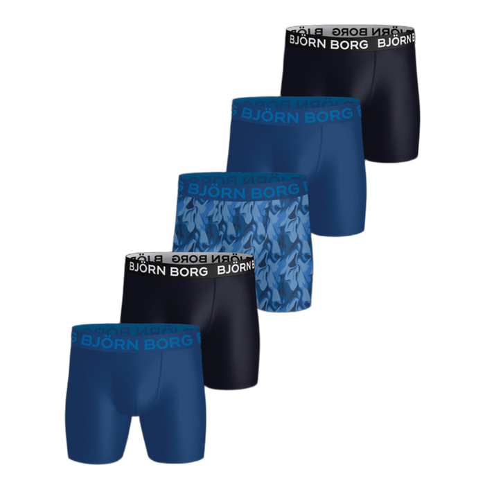 Sport Microfiber Bokserit 5‑pakkaus