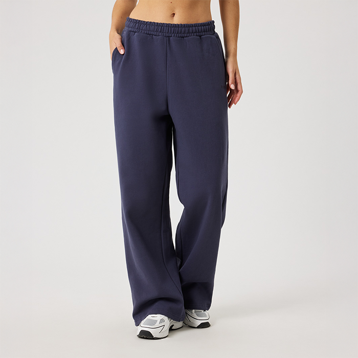 Studio Oversized Straight Collegehousut Harmaa