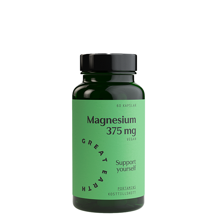 Magnesium 375 mg 60 kapslar