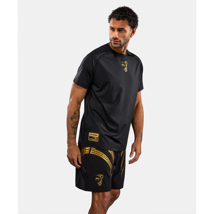 VENUM X MIKE TYSON TIGER Dry Tech -paita Musta/Kulta