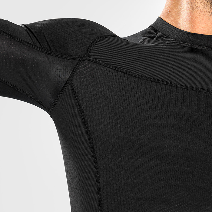 G-Fit Air Rashguard Pitk&auml;hihainen Musta