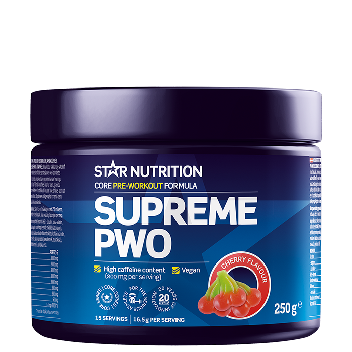 Supreme PWO 250 g cherry