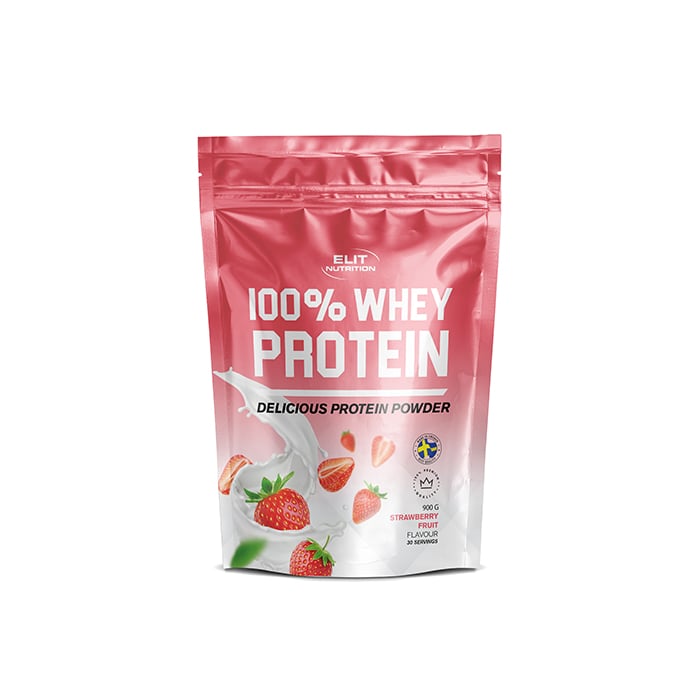 ELITE 100% heraproteiini 900 g Strawberry Cheescake