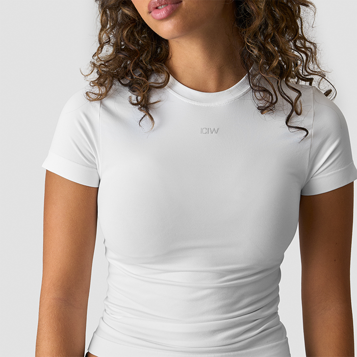 Essence Seamless T-paita Valkoinen