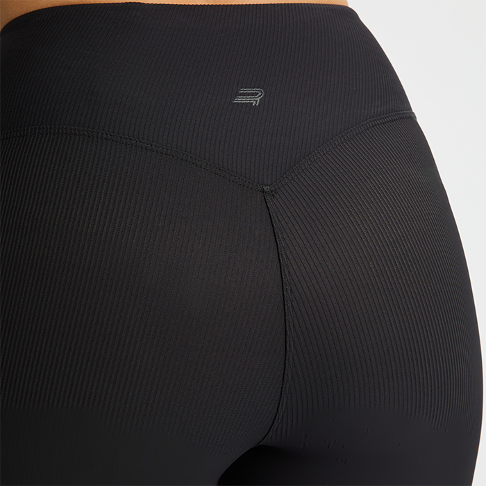 Ribatut Tights Musta
