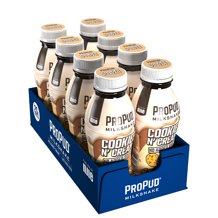8 x ProPud Protein Milkshake 330 ml Cookies and Cream