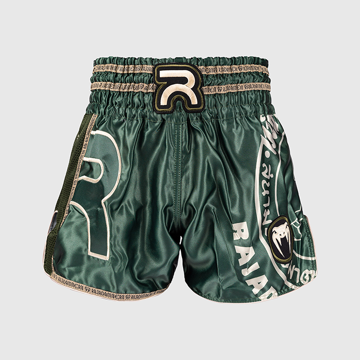 Venum Rajadamnern Muay Thai Shortsit Vihre&auml;