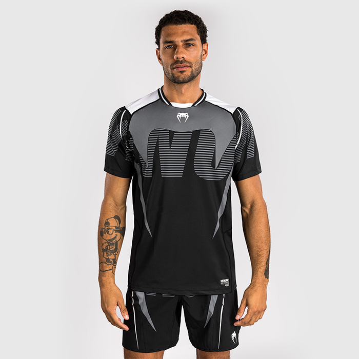 Venum Adrenaline Dry Tech T-paita Musta Harmaa