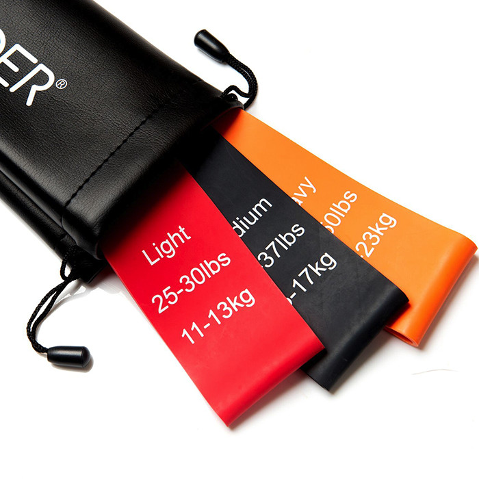 Booty Builder Minibands Black 3-Pack