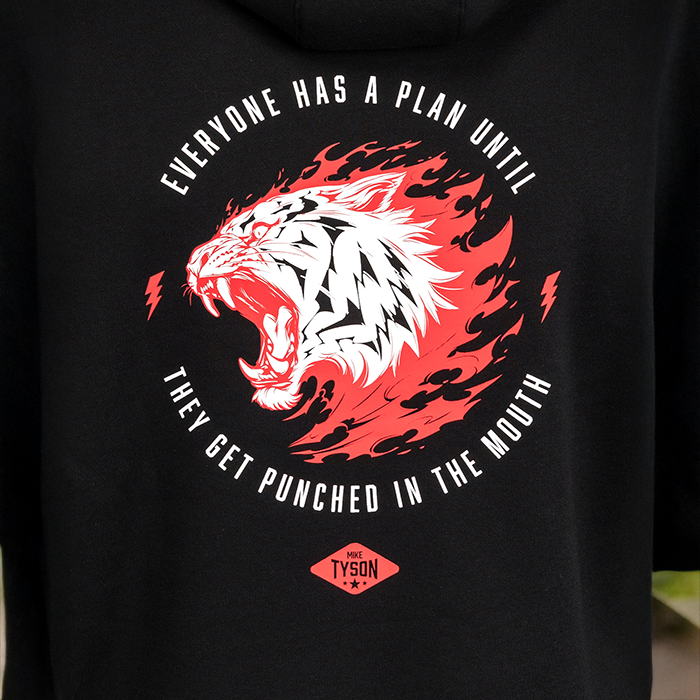 Venum X Mike Tyson Everyone has a plan Huppari Musta Punainen